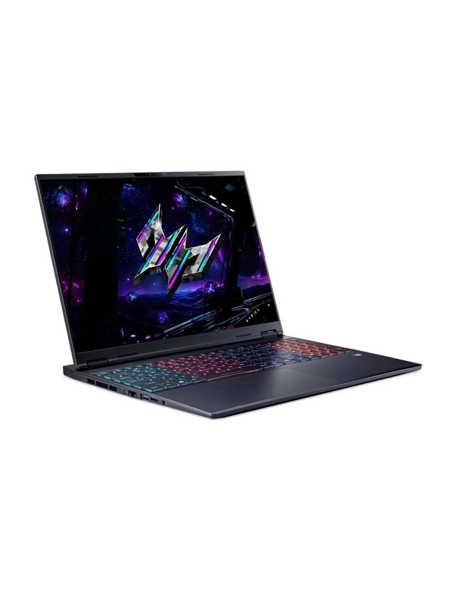 Laptop Acer 16 pulgadas WQXGA Intel core ultra 9 NVIDIA GeForce RTX 5070 32 GB RAM 1 TB 2
