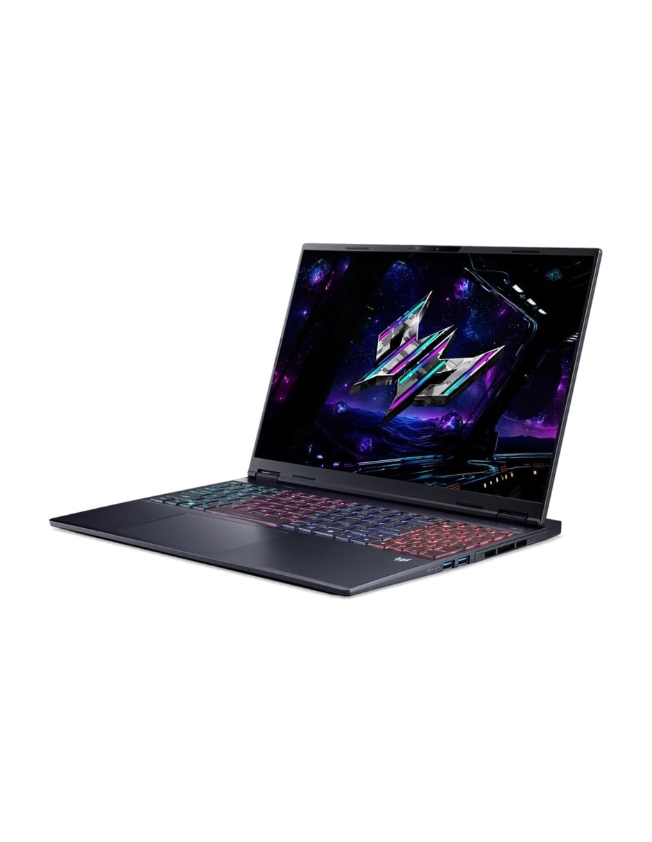 Laptop Acer 16 pulgadas WQXGA Intel core ultra 9 NVIDIA GeForce RTX 5070 32 GB RAM 1 TB 5