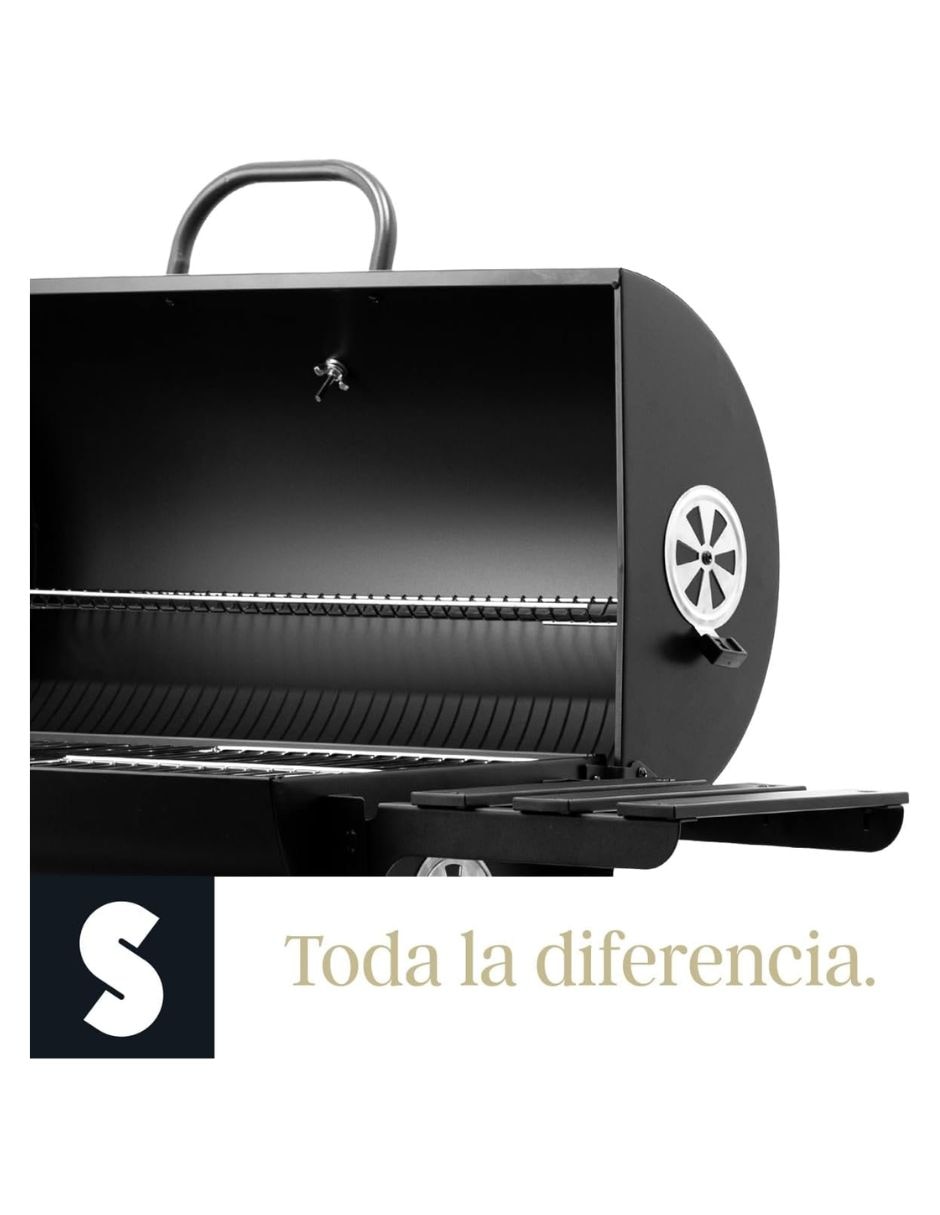 Asador carbón de acero 5
