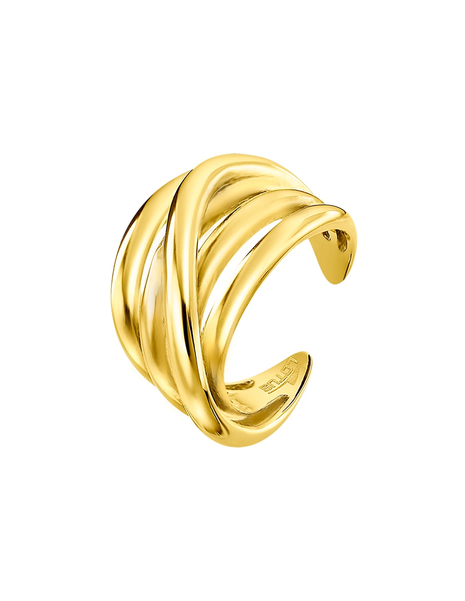 Anillo lotus style steel rings brillante Anillo lotus style steel rings brillante