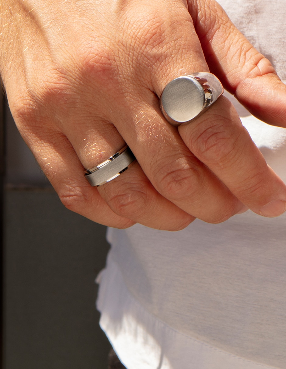 Anillo lotus style men rings brillante 2