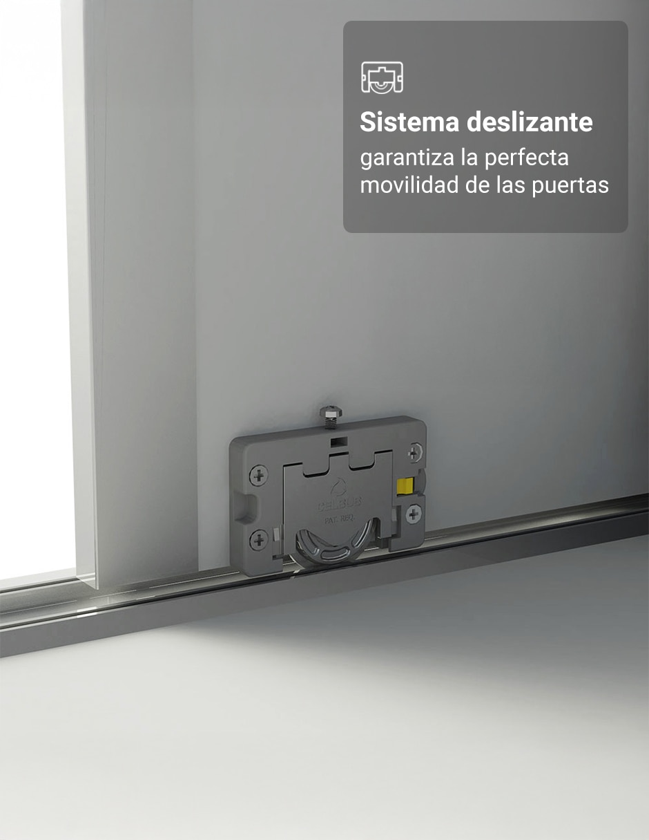 Ropero armable Madesa 10639B2E de MDF 2