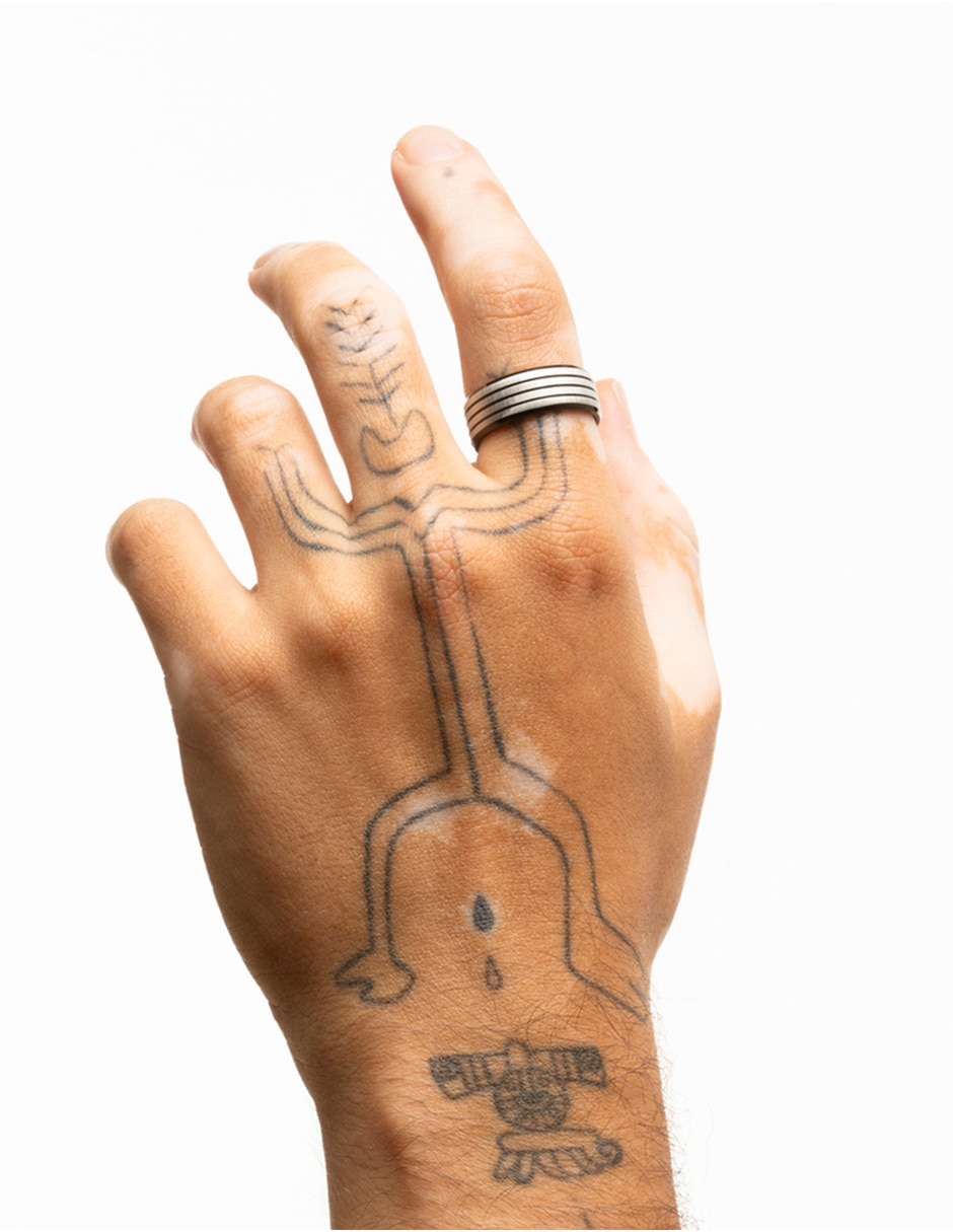 Anillo lotus style men rings brillante 2