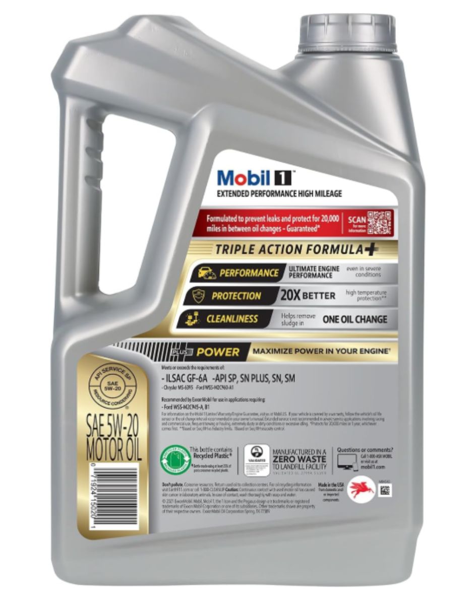 Aceite sintético para Automóvil 5W-20 5 L 4