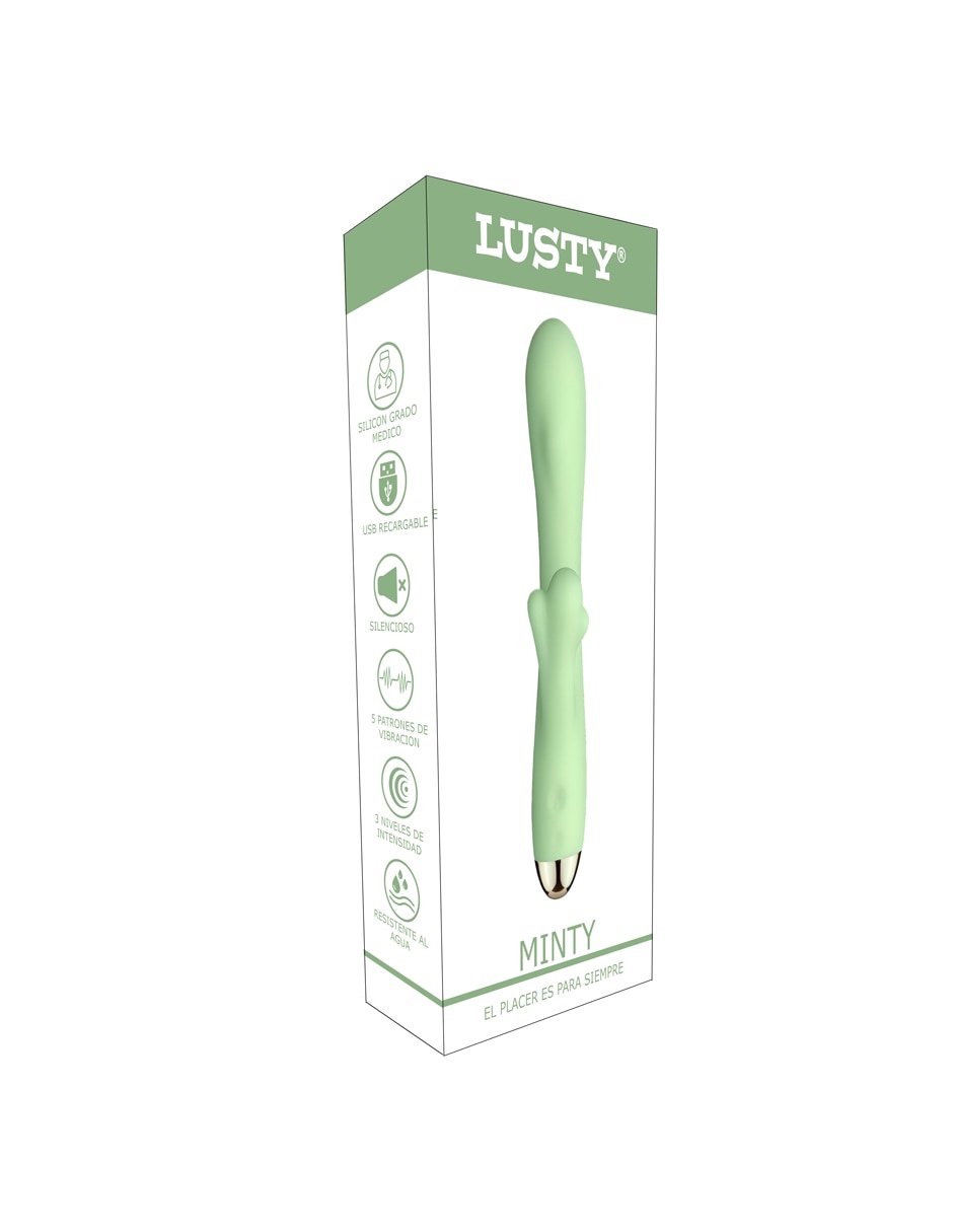 Vibrador para clítoris y punto G Lusty