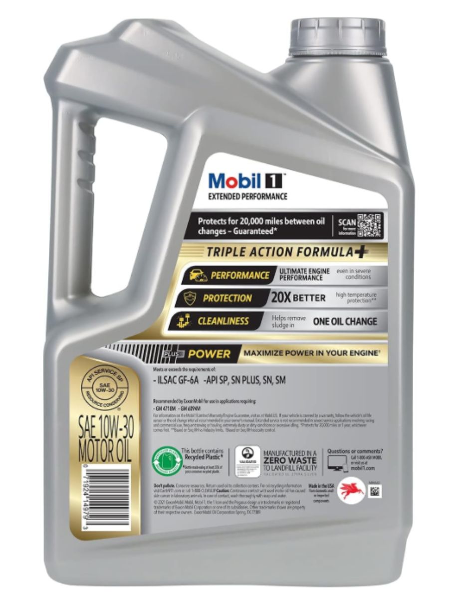 Aceite sintético para Automóvil 10W-30 4.73 L 4