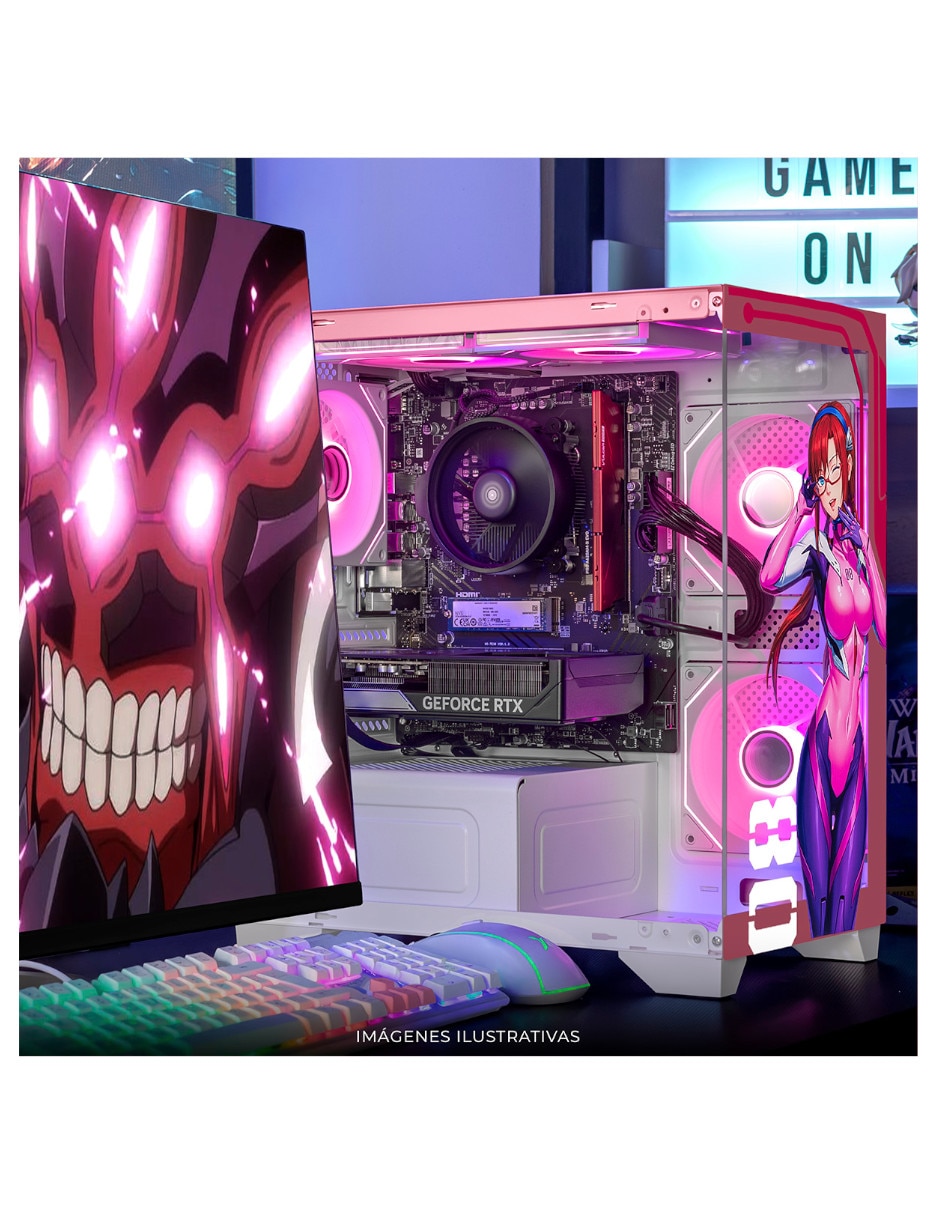 Computadora gamer 27 pulgadas Full HD AMD Ryzen 7 NVIDIA GeForce RTX 5060 Ti 16 GB RAM 1 TB 5
