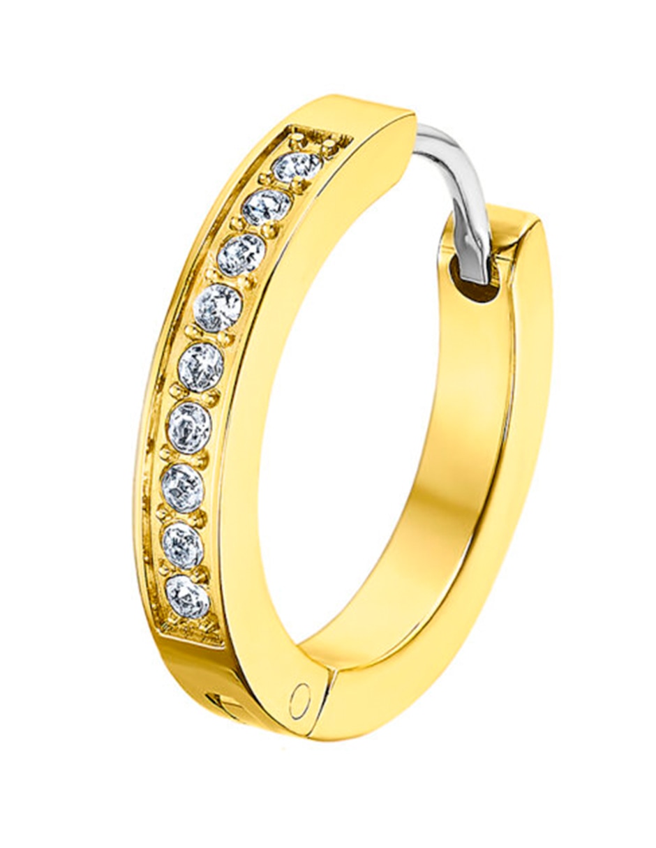 Arracadas urban woman con acabado brillante zirconia cúbica 4