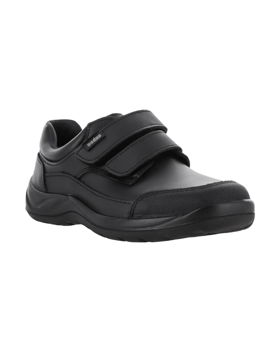 Zapato coqueta escolar a temporal de piel para niño 2