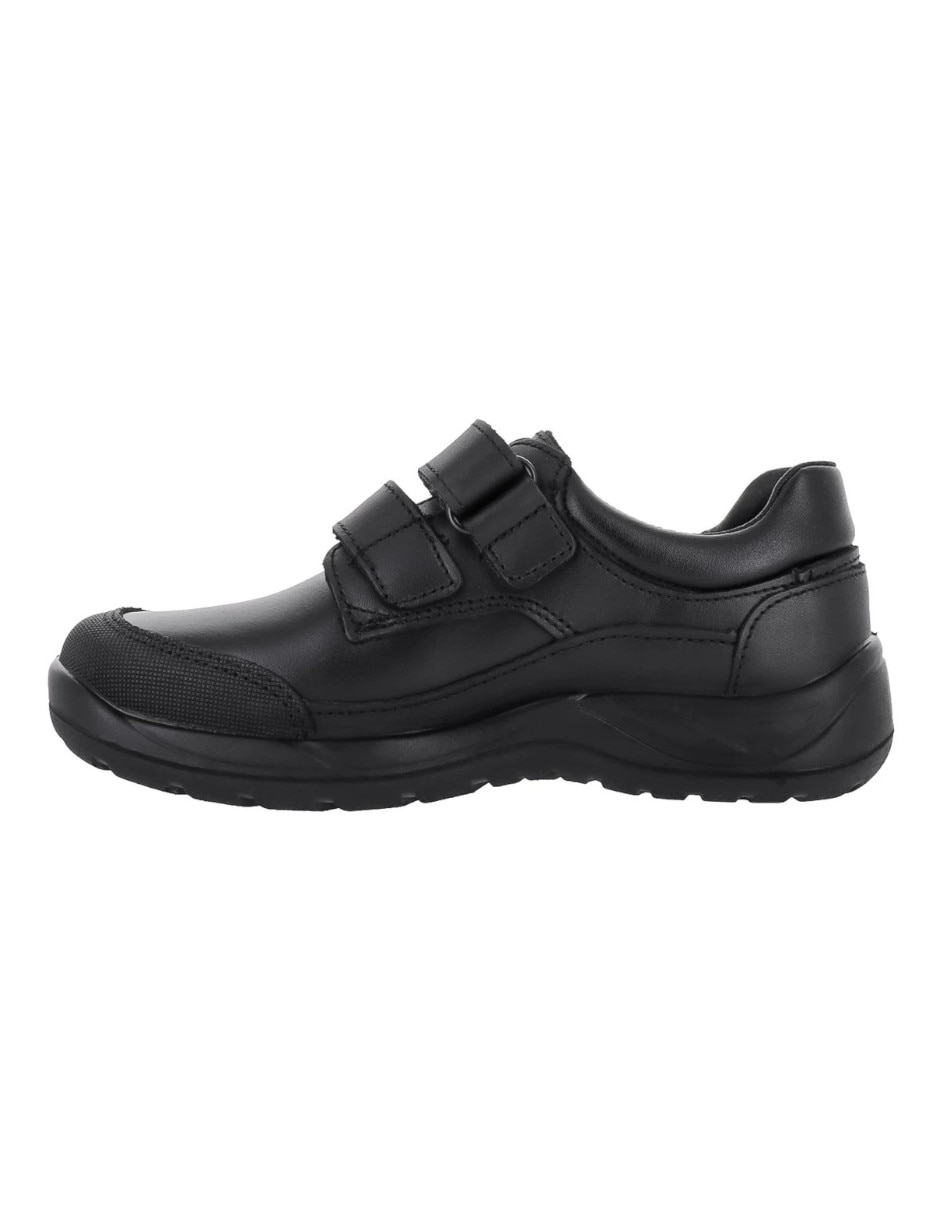 Zapato coqueta escolar a temporal de piel para niño 3