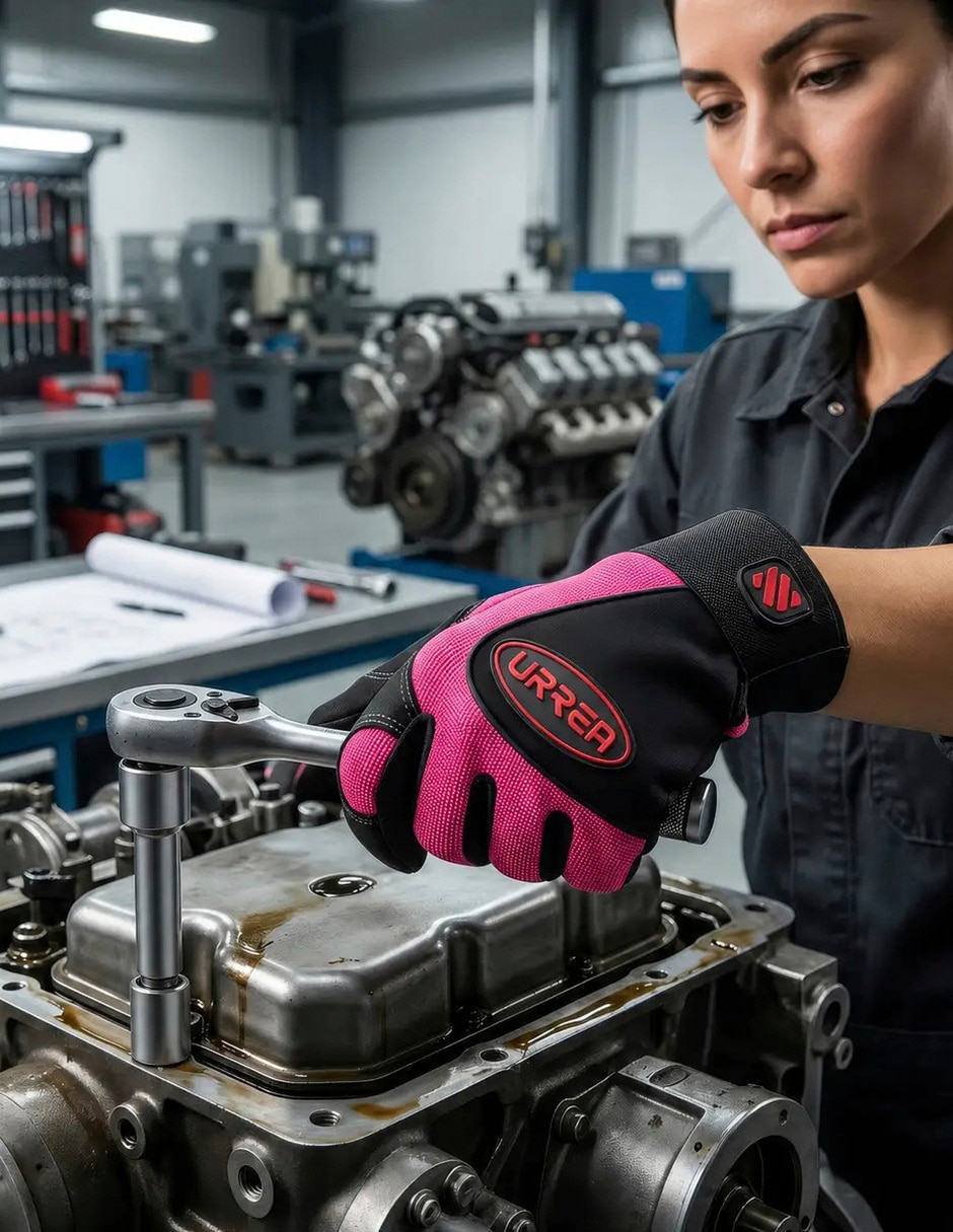 Guantes de mecánico para mujer