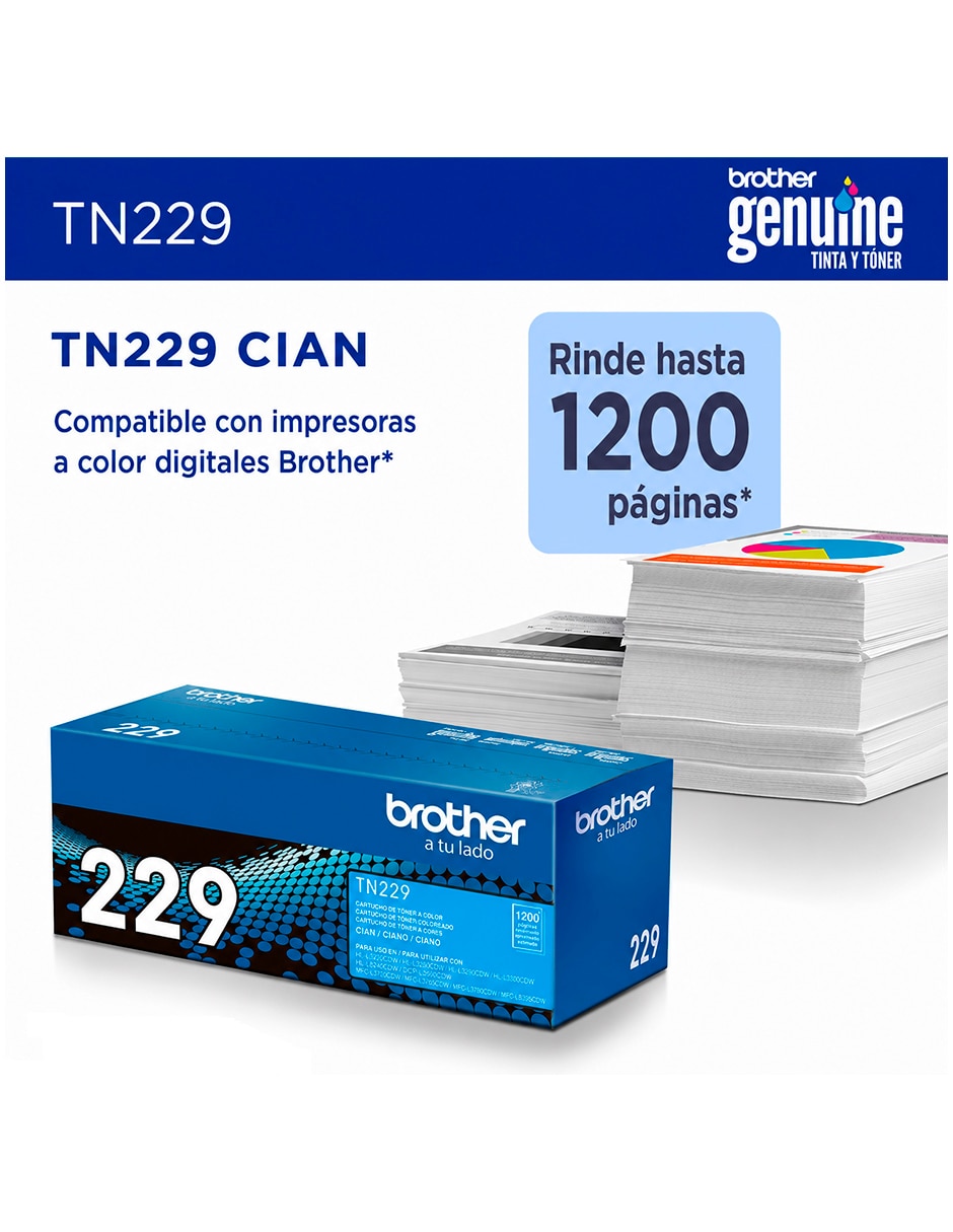 Cartucho tóner original TN229