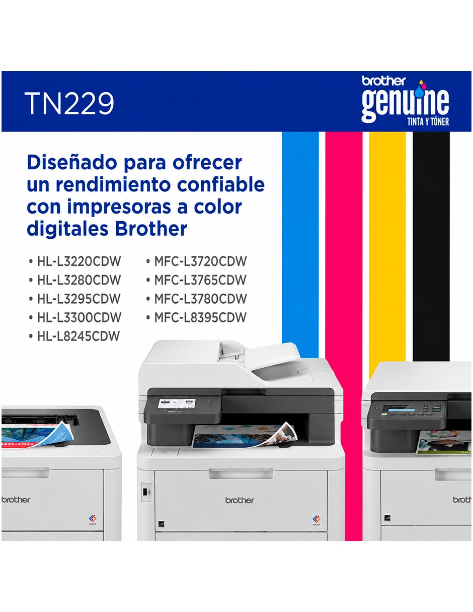 Cartucho tóner original TN229 3