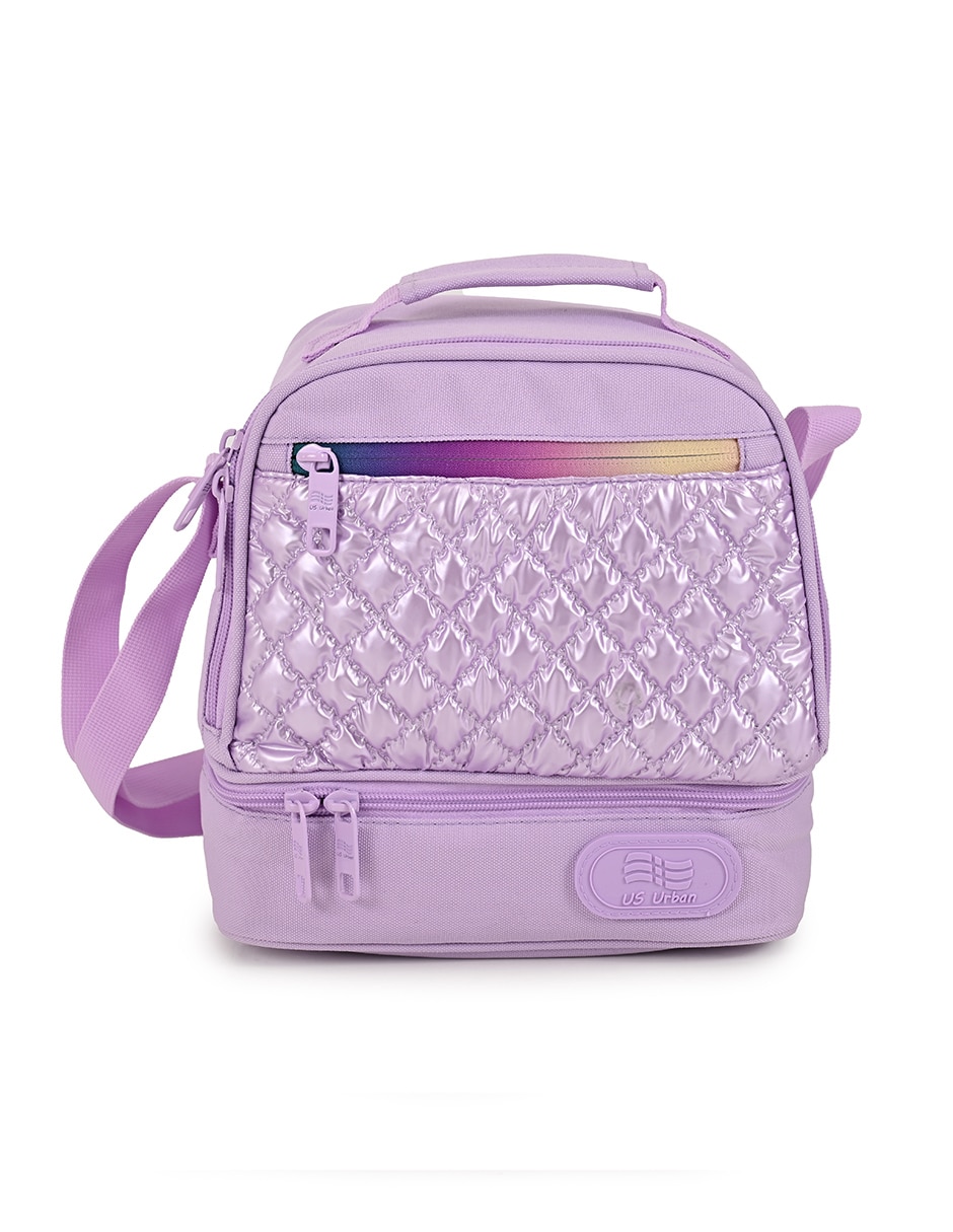 Set mochila escolar lisa para niña