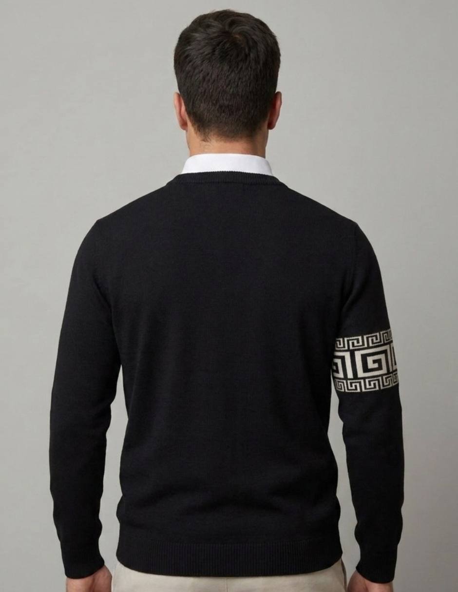 Suéter cuello redondo para hombre 3