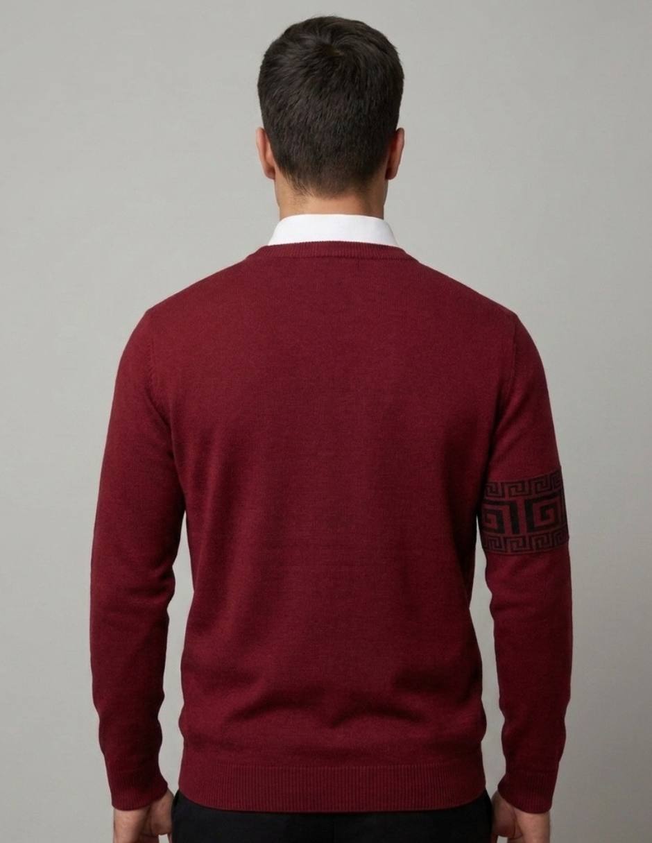 Suéter cuello redondo para hombre 3