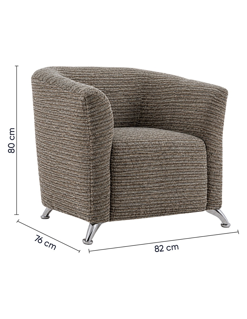 Sillon mini 2 estampado de Lino 9