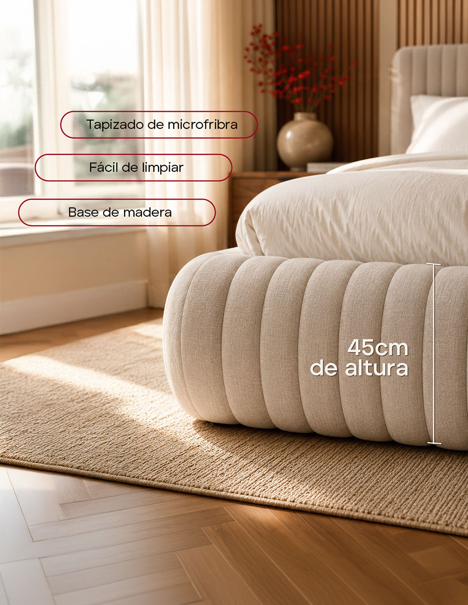 Cama de Madera pino 7