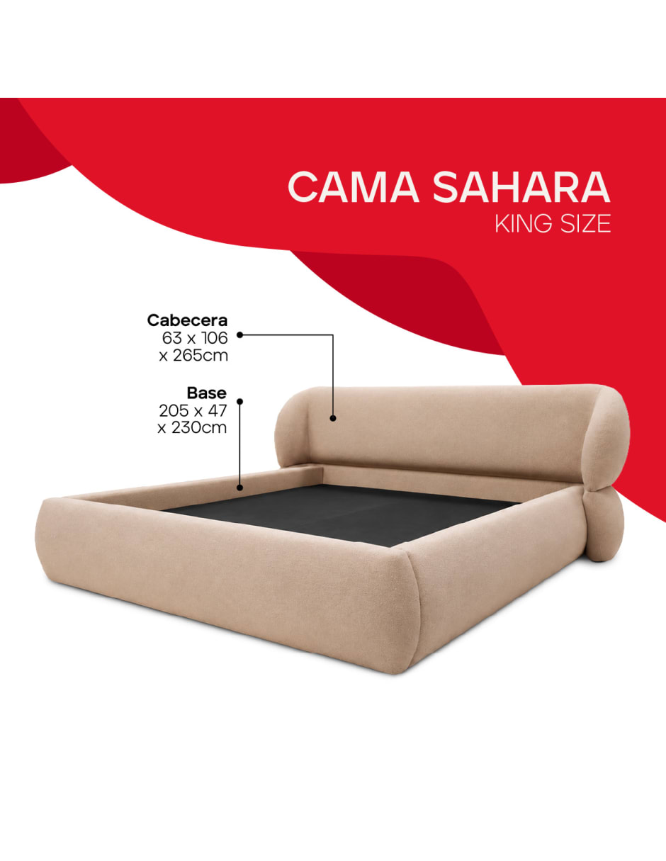Cama de Madera pino King Size 8