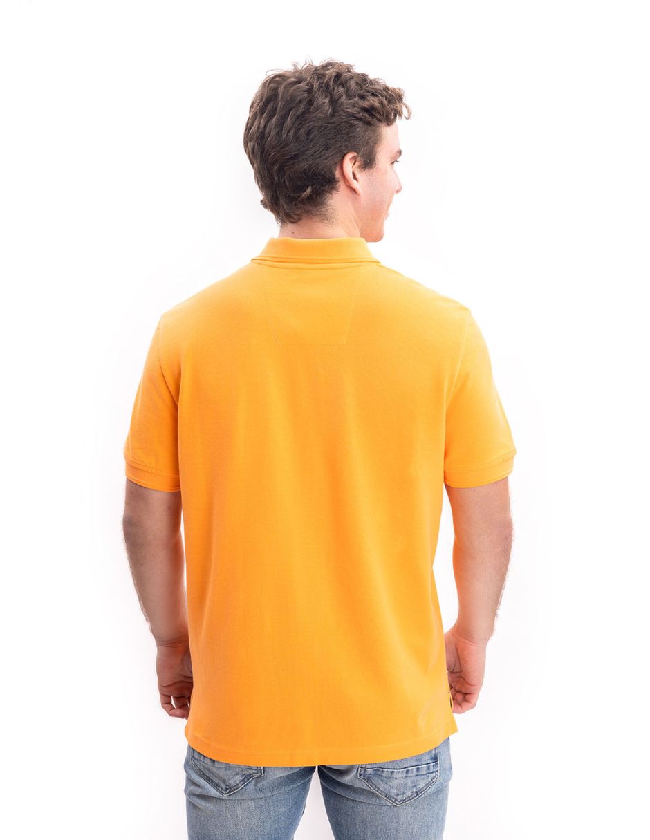 Playera nautica jeans cuello polo para hombre