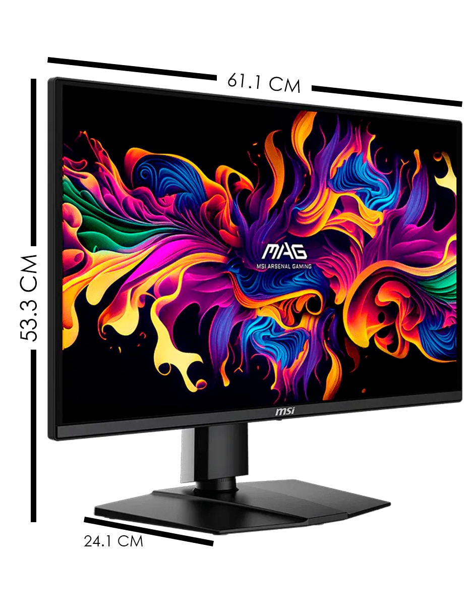 Monitor gamer IPS WQHD 27 pulgadas MAG 272QP QD-OLED X24 6