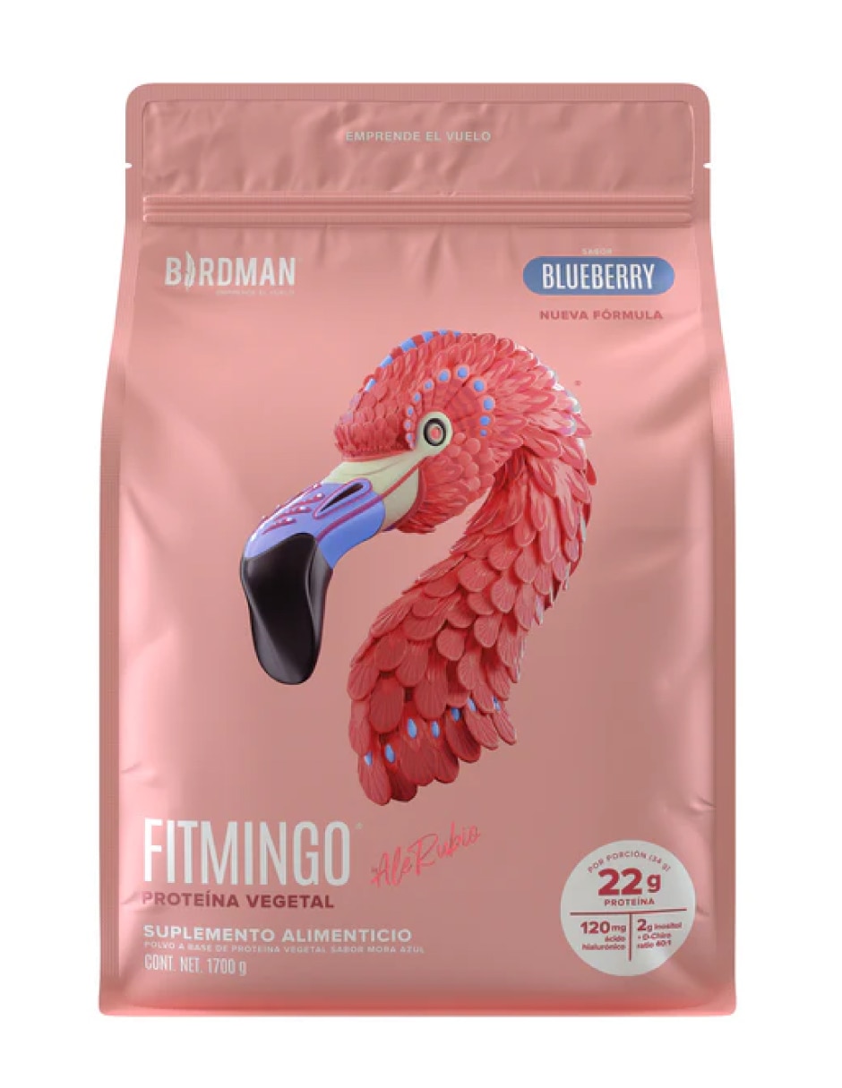 Proteina Vegetal Fitmingo Blueberry de 1.7 kg Proteina Vegetal Fitmingo Blueberry de 1.7 kg
