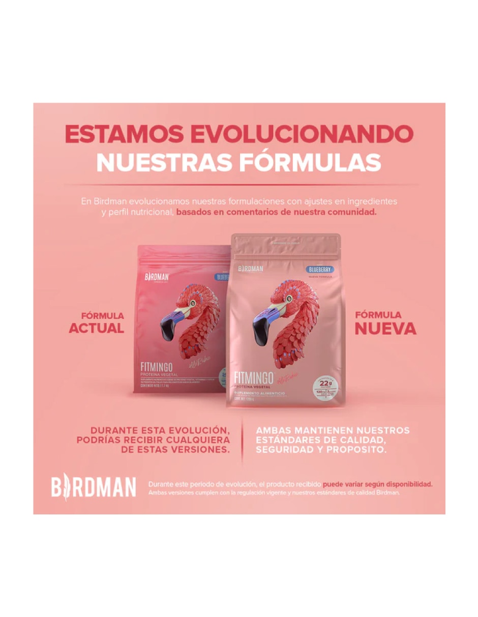 Proteina Vegetal Fitmingo Blueberry de 1.7 kg 3