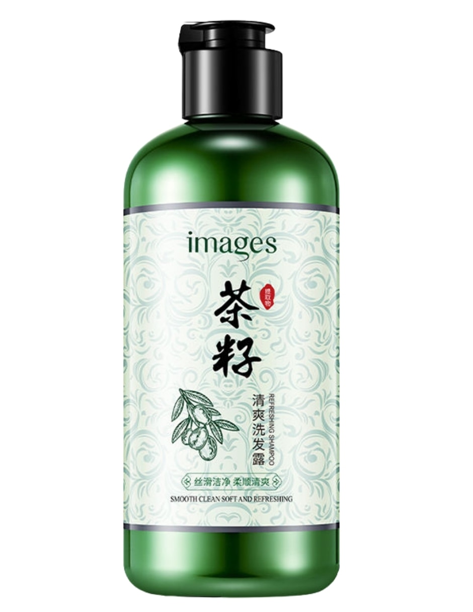 Shampoo para cabello graso semillas de Té verde