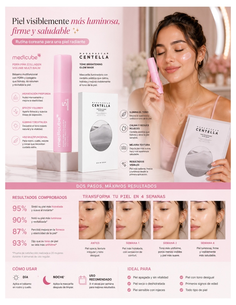 Tratamiento facial PDRN Pink Collagen volume antiedad 2