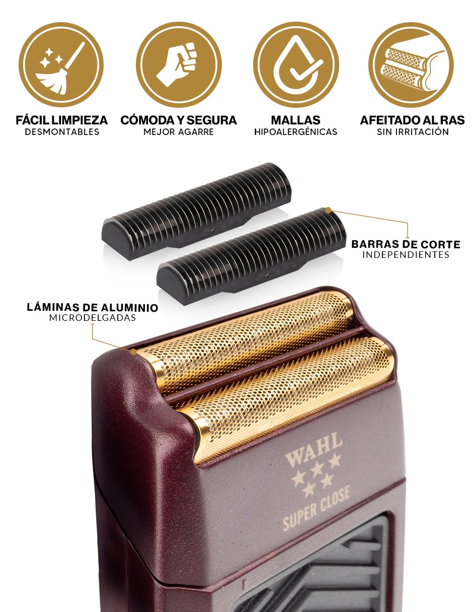 Recortadora para cabello, barba y cuerpo Senior 8545 + Detailer 8081 + Shaver 8061 6