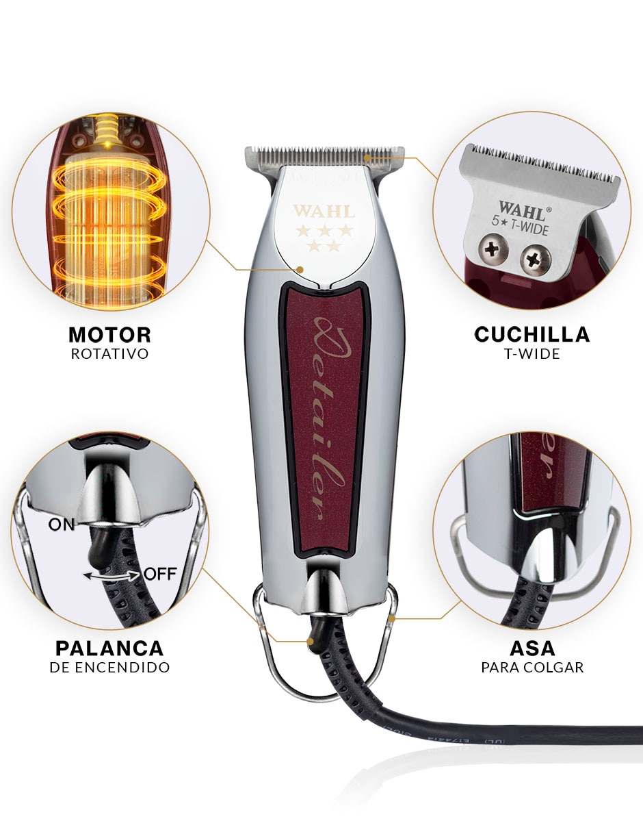 Recortadora para cabello, barba y cuerpo Senior 8545 + Detailer 8081 + Shaver 8061 14