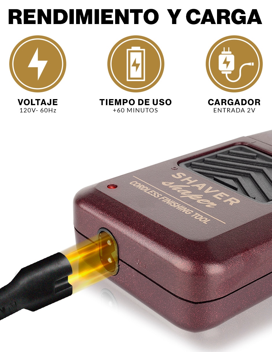 Recortadora para cabello, barba y cuerpo Senior 8545 + Detailer 8081 + Shaver 8061