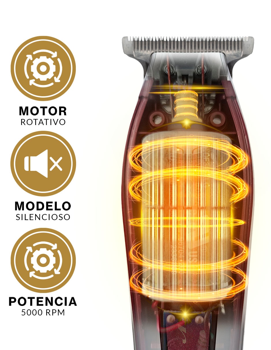 Recortadora para cabello, barba y cuerpo Senior 8545 + Detailer 8081 + Shaver 8061 13