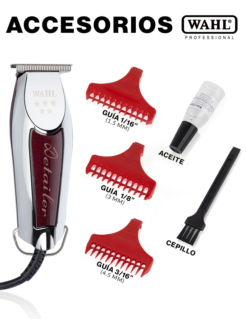 Recortadora para cabello, barba y cuerpo Senior 8545 + Detailer 8081 + Shaver 8061 9