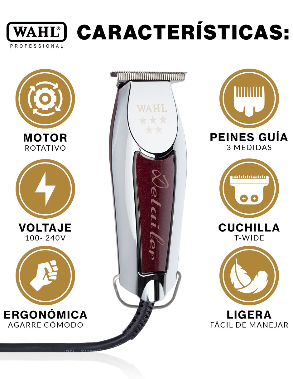 Recortadora para cabello, barba y cuerpo Senior 8545 + Detailer 8081 + Shaver 8061 5