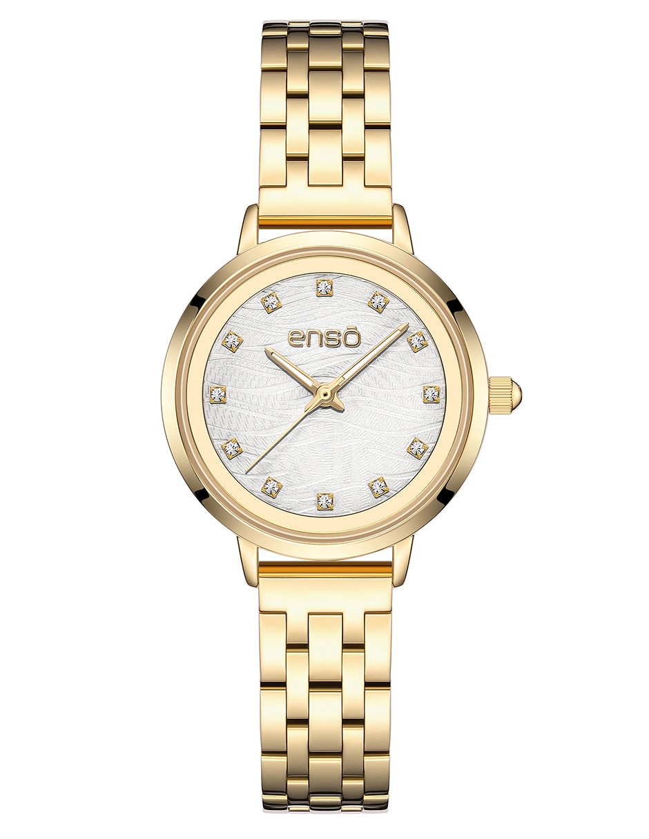 Reloj pulsera enso crystal halo para mujer ew263l18 Reloj pulsera enso crystal halo para mujer ew263l18