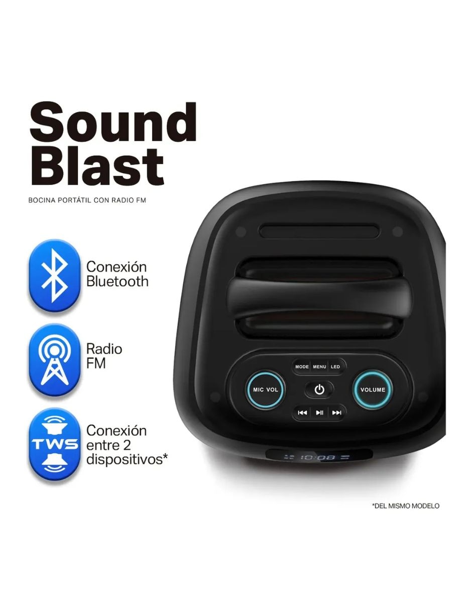 Bocina portátil signa bluetooth