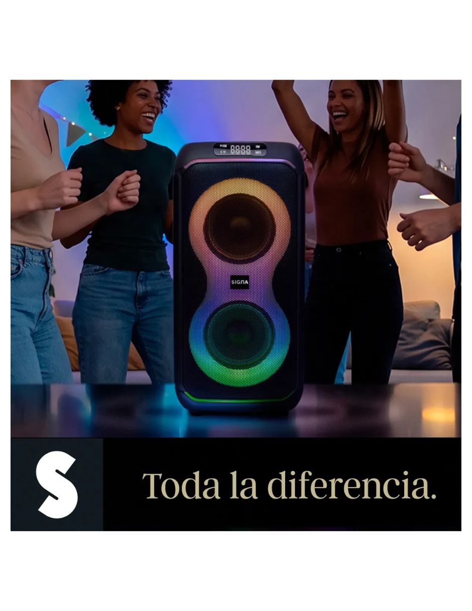Bocina portátil signa bluetooth