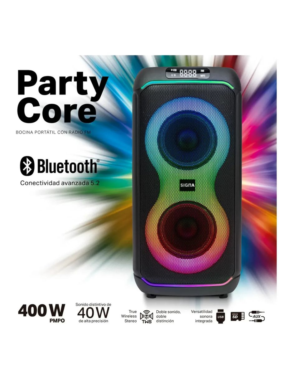 Bocina portátil bluetooth 2