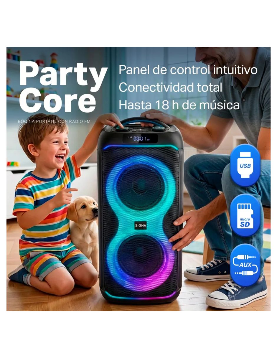 Bocina portátil bluetooth 7