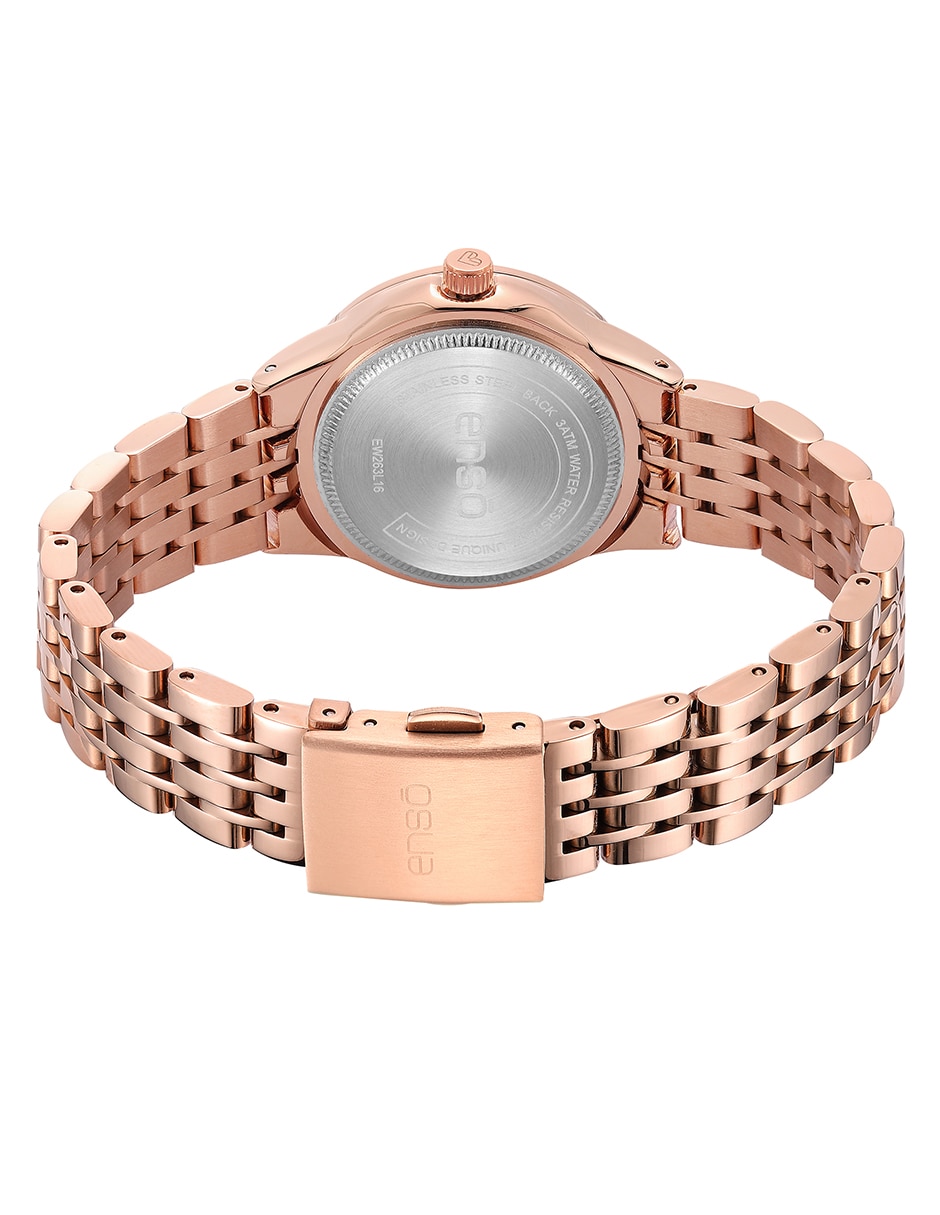 Reloj pulsera enso slim oval para mujer ew263l16 2