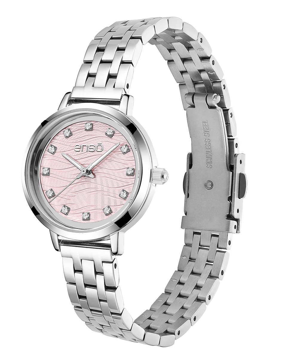 Reloj pulsera enso crystal halo para mujer ew263l20 2