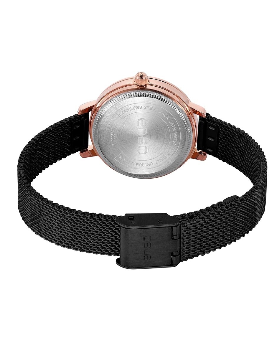 Reloj pulsera faceted oval para mujer ew263l14