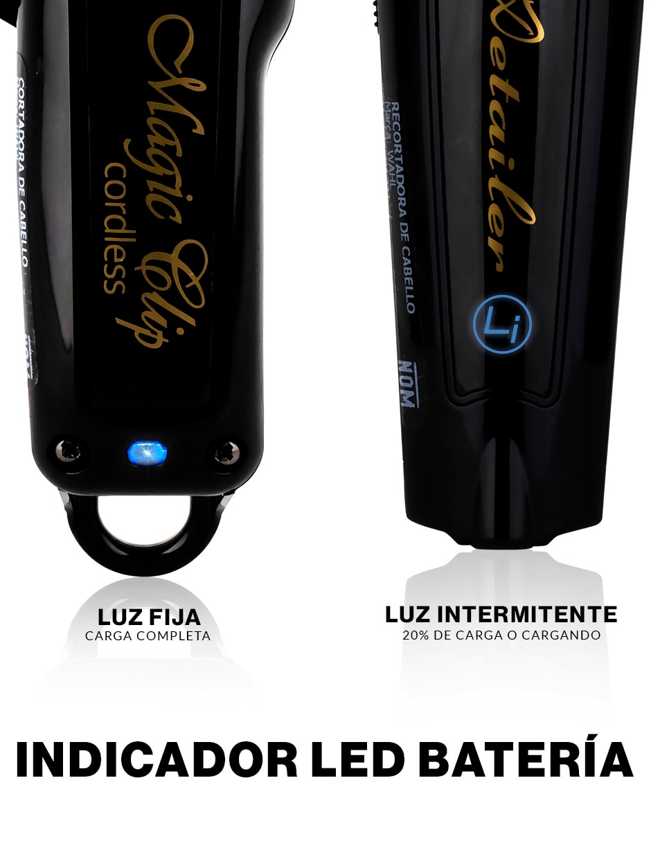 Recortadora para cabello, barba y cuerpo Magic Clip 8591L1 + Detailer Li 8171L + Vanish 8173-700 5