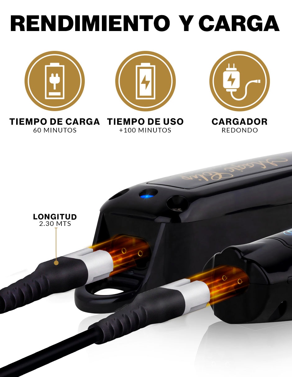 Recortadora para cabello, barba y cuerpo Magic Clip 8591L1 + Detailer Li 8171L + Vanish 8173-700 9
