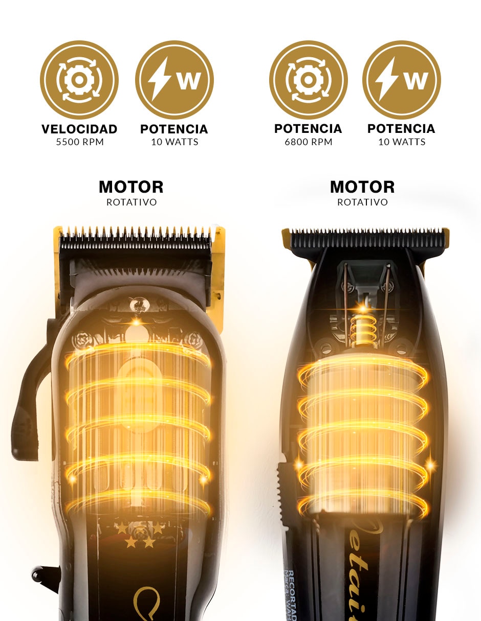 Recortadora para cabello, barba y cuerpo Magic Clip 8591L1 + Detailer Li 8171L + Vanish 8173-700 13