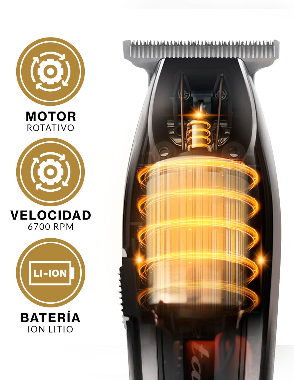 Recortadora de barba y bigote Magic Clip Cordless 8148 + Detailer Li 8171 + Vanish 8173-700