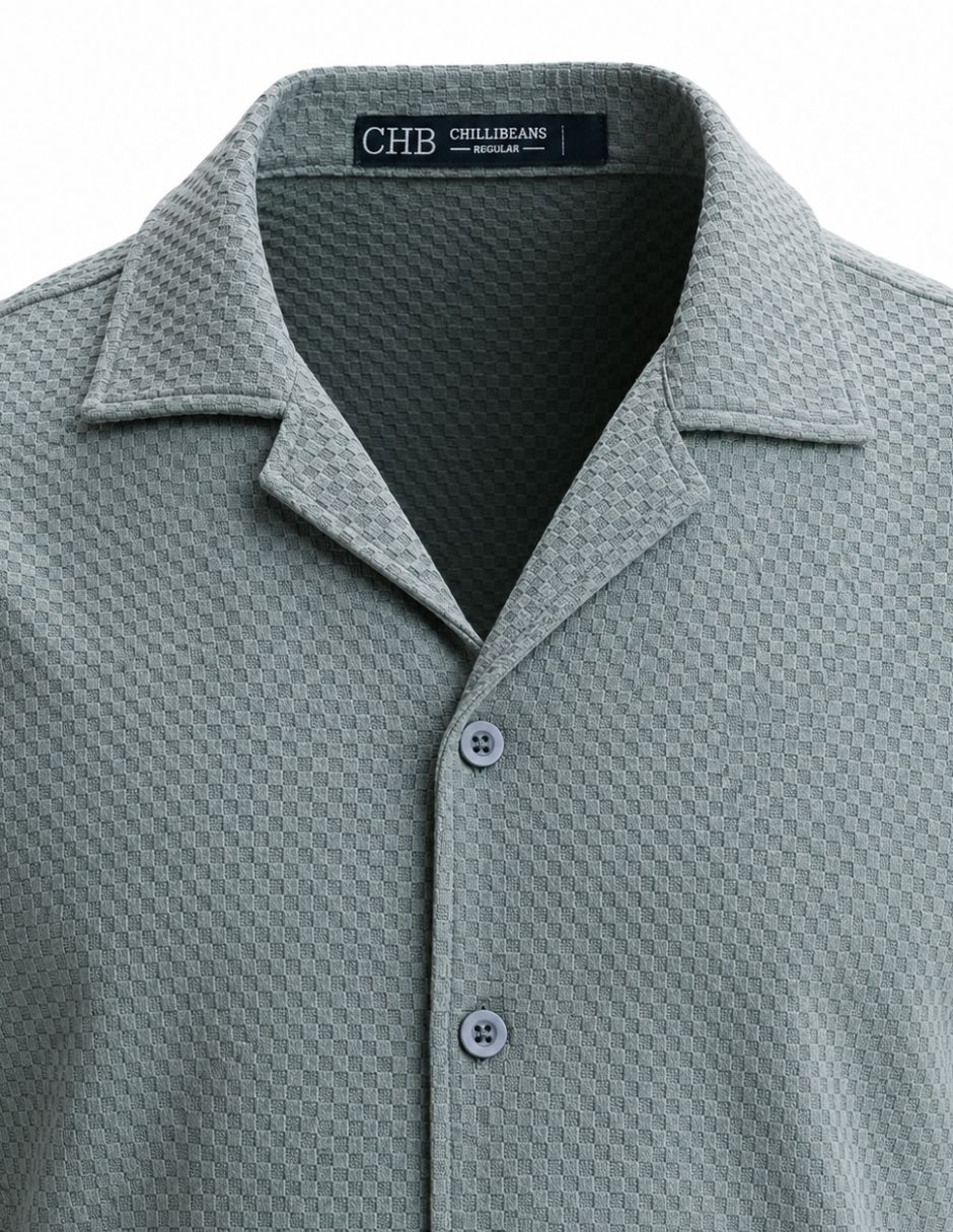 Camisa casual Manga corta para hombre 4