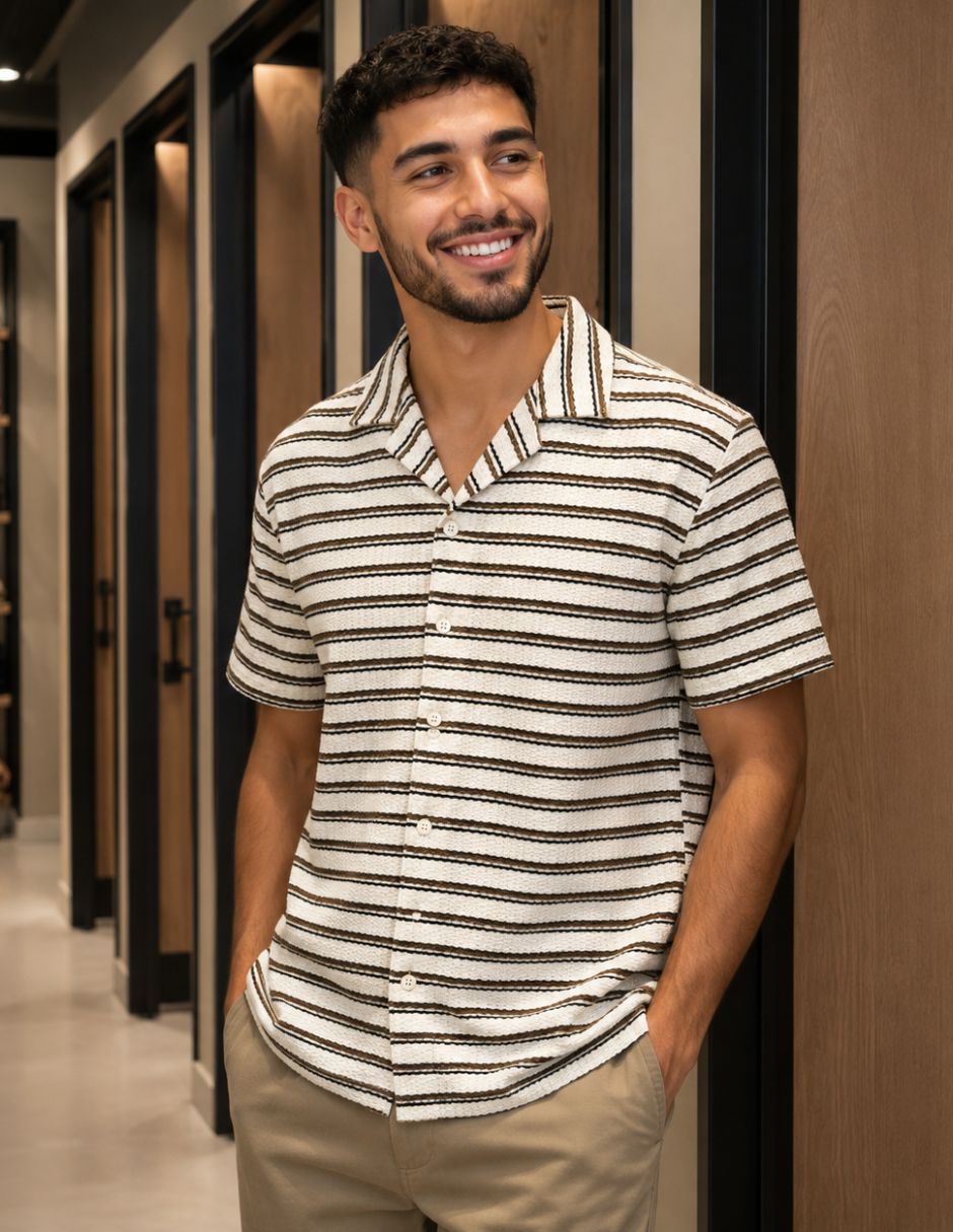 Camisa casual Manga corta para hombre 2
