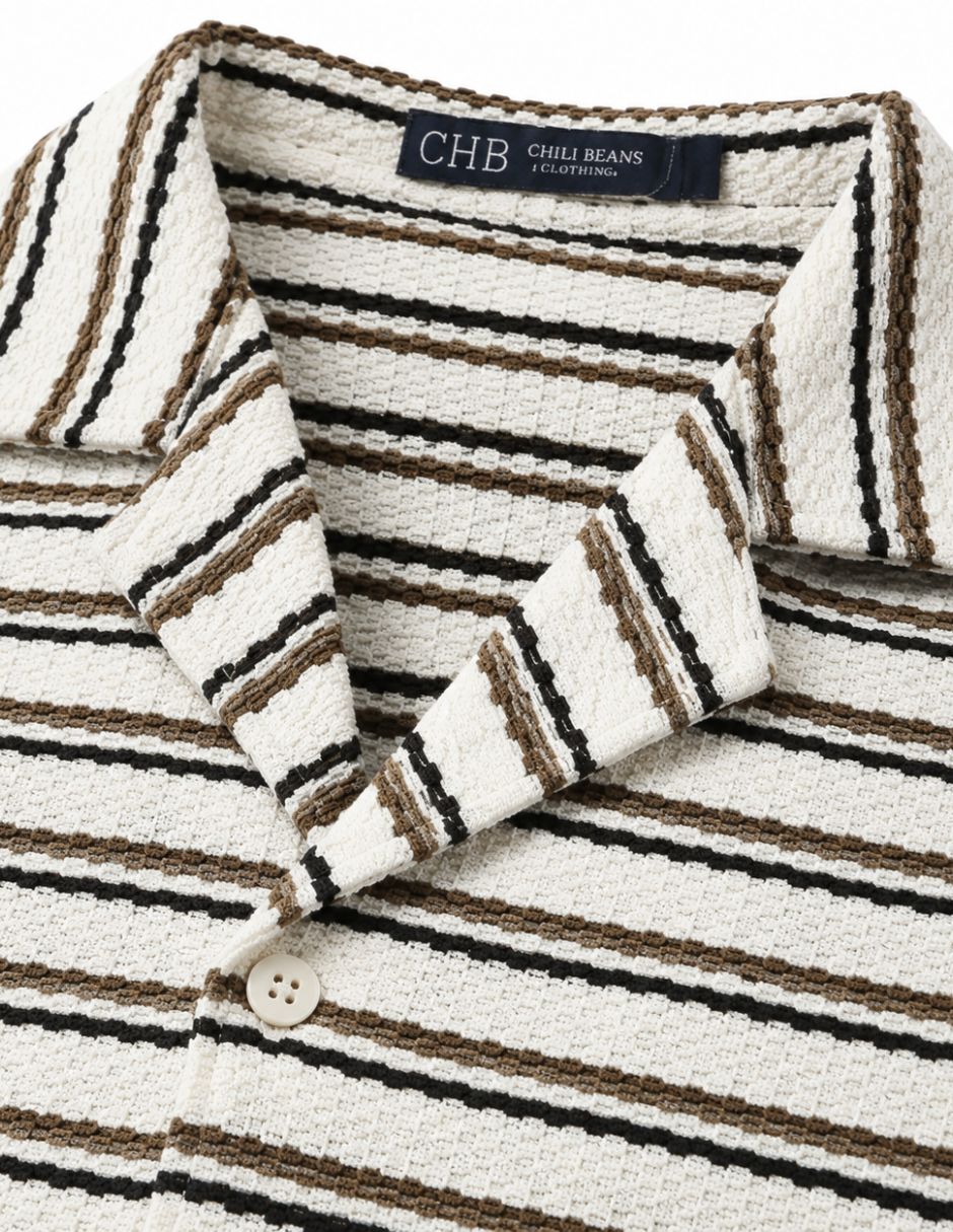 Camisa casual Manga corta para hombre 7